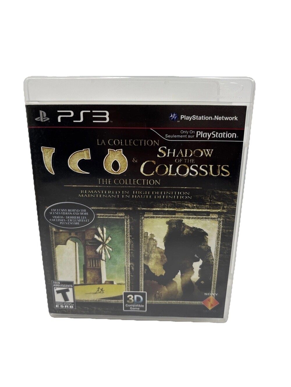 The Ico & Shadow of the Colossus Collection PS3 PlayStation 3 CIB Tested